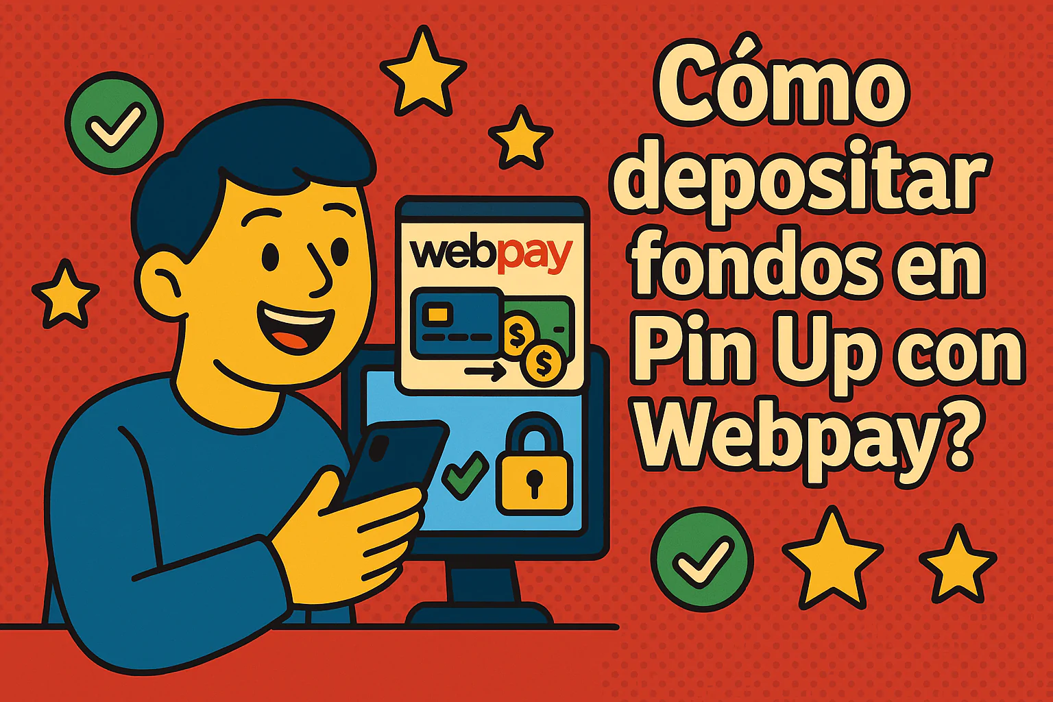 Cómo depositar fondos en Pin Up con Webpay